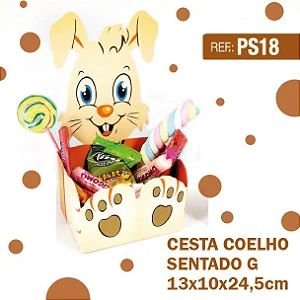 Cesta Coelho Sentado M Ref.: PS18