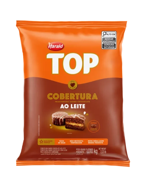 Cobertura TOP Ao Leite em Gotas 1,01kg