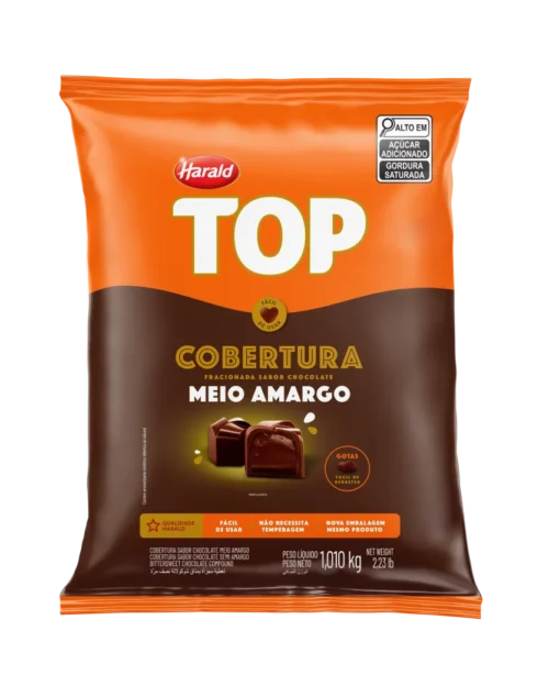 Cobertura TOP Meio Amargo Gotas 1,01kg