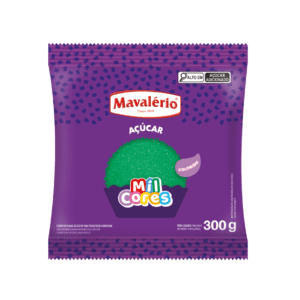 Açúcar Colorido Verde 300g