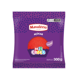 Açúcar Colorido Vermelho 300g