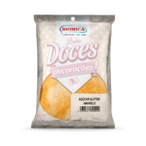 Açúcar Glitter Dourado 500g