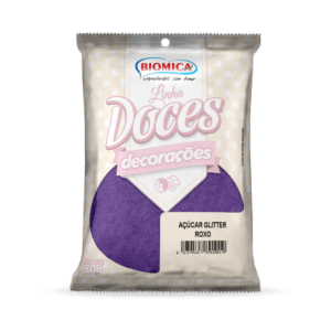 Açúcar Glitter Roxo 500g