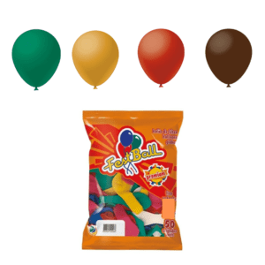 Balão Tamanho 7' Liso c/ 50und