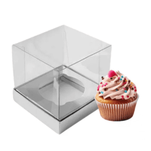 Caixa P/1 Cupcake Prata