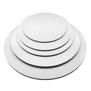 Cake Board Redondo MDF Branco 3mm