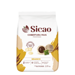 Cobertura Fracionada Sabor Chocolate Branco Sicao Mais 2,05 kg