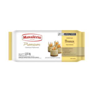 Cobertura Premium Branco em Barra Mavalério 1,01Kg