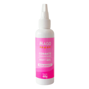 Corante Soft Gel Rosa Boneca 60g Mago