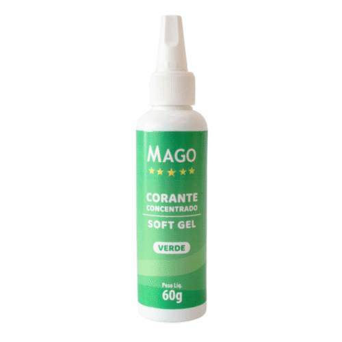 Corante Soft Gel Verde 60g Mago