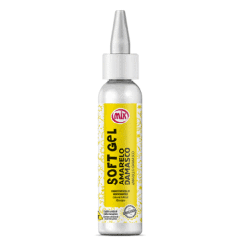 Corante SoftGel Amarelo Damasco 25g Mix