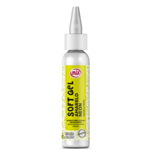 Corante SoftGel Amarelo Neon 25g Mix