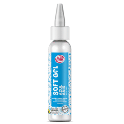 Corante SoftGel Azul Anis 25g Mix
