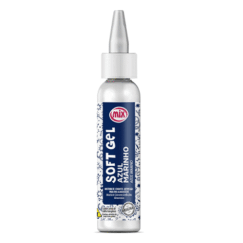 Corante SoftGel Azul Marinho 25g Mix