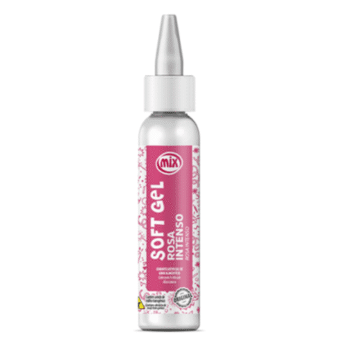 Corante SoftGel Rosa Intenso 25g Mix