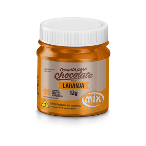 Corante para Chocolate Laranja 12g Mix