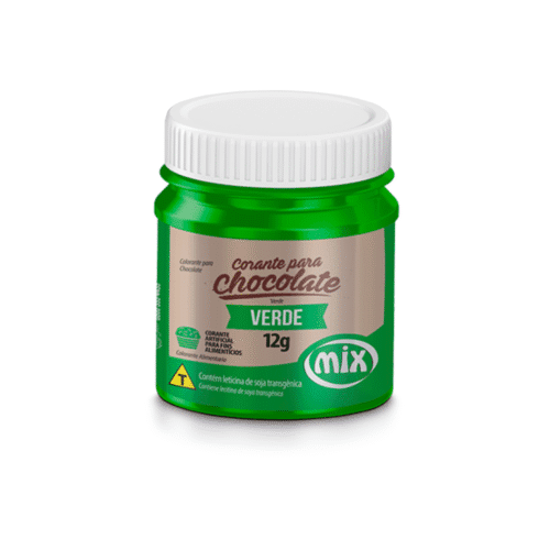 Corante para Chocolate Verde 12g Mix
