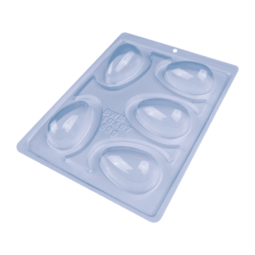 Forma Silicone Ovo Liso 50 g