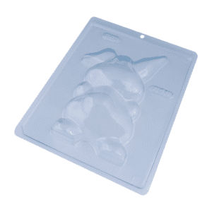 Forma Silicone Coelha Grávida (Costas) - 816