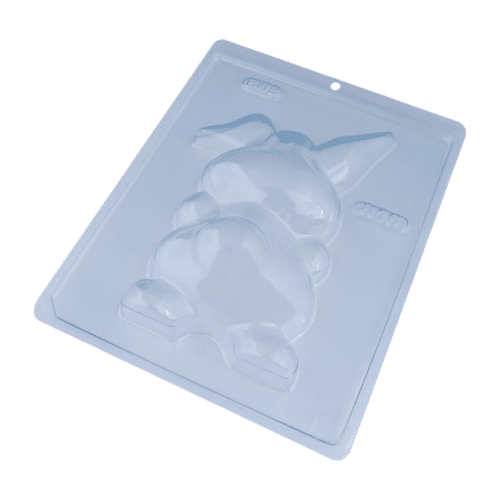 Forma Silicone Coelha Grávida (Costas) - 816