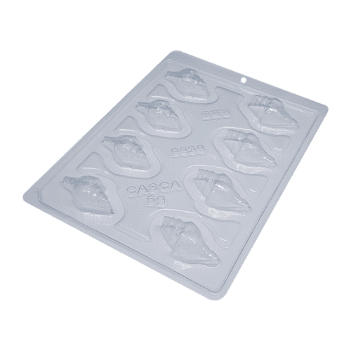 Forma Silicone Concha Caracol - 9636