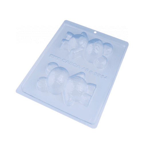 Forma Silicone Urso Médio Coração - 9934