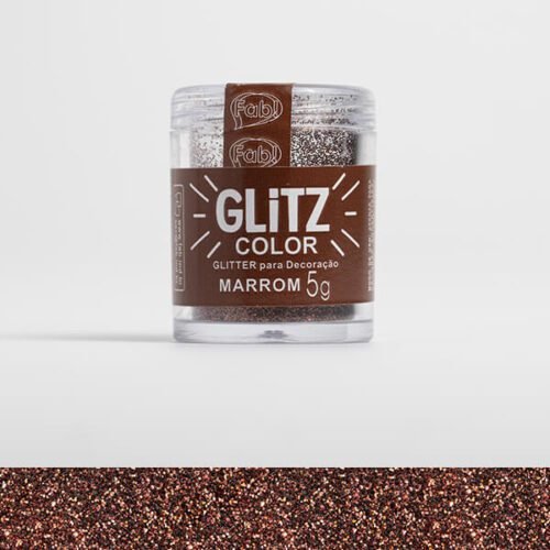 Glitter Fab Marrom 5g