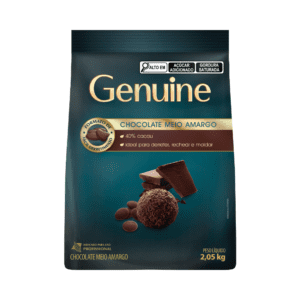 Chocolate Genuine Meio Amargo em Moedas 2,05Kg