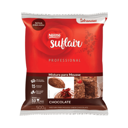Mistura Para Mousse De Chocolate Suflair 500 gr