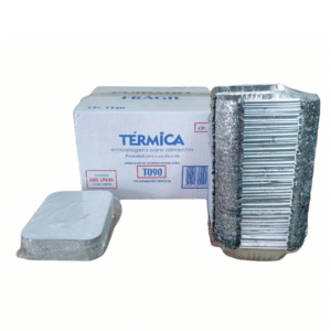 Bandeja 240ml Alumínio com Tampa T090 Térmica