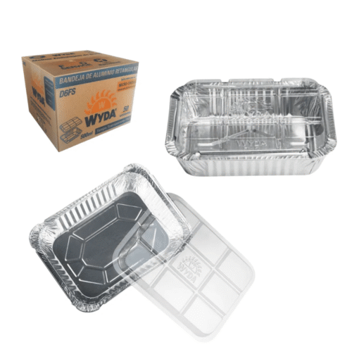 Bandeja Marmita Tampa Pet Alumínio 500ml D6FS Wyda
