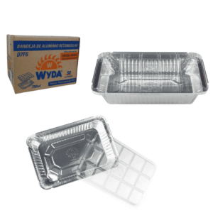 Bandeja Marmita Tampa Pet Alumínio 750ml D7FS Wyda C/10und