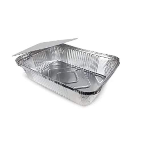 Bandeja 530ml Alumínio com Tampa T120 Térmica