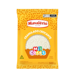 Granulado Crocante Branco 500g Mil Cores Mavalério