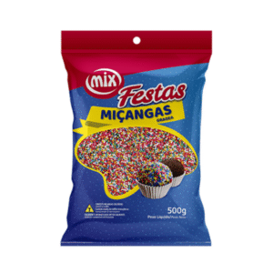 Miçanga Colorida Mix 500g
