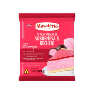 Pó Para Preparo de Sobremesa Sabor Morango 100g