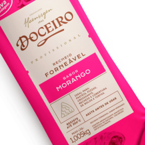Recheio Forneável Doceiro sabor Morango 1,005 kg