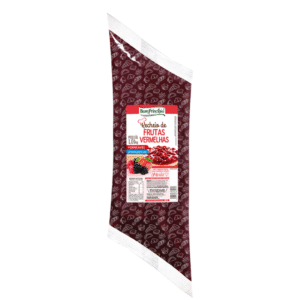 Recheio de Frutas Vermelhas 1,01kg Bom Princípio