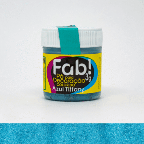 Pó Decoração Azul Tifany Fab 3g